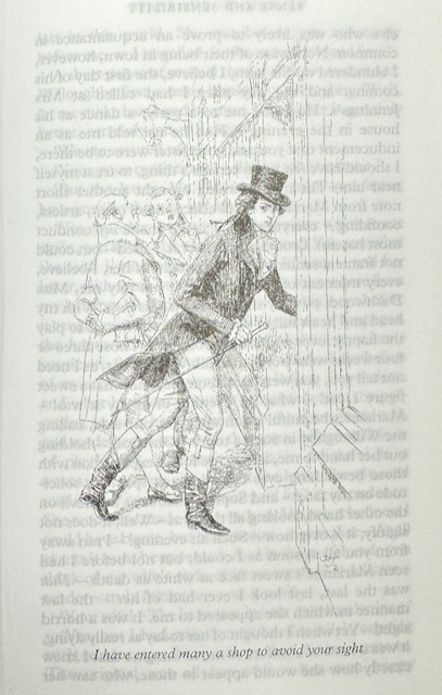 An illustration by Hugh Thomson in the edition I read.