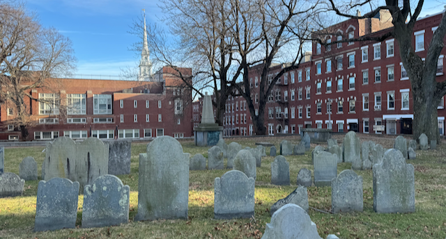 a photo I took at Copp's Hill Burying Ground in Boston